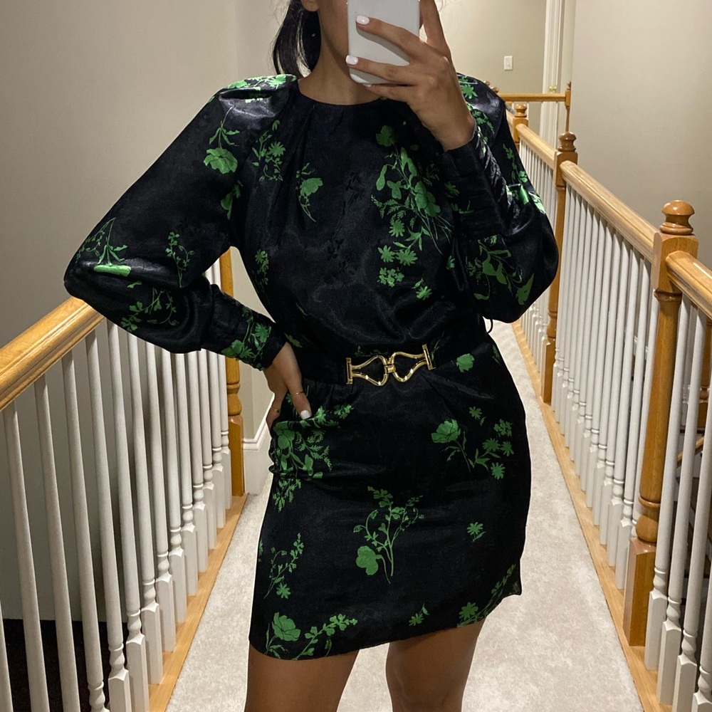 ZARA PRINTED DRESS NWT - Picture 10 of 14